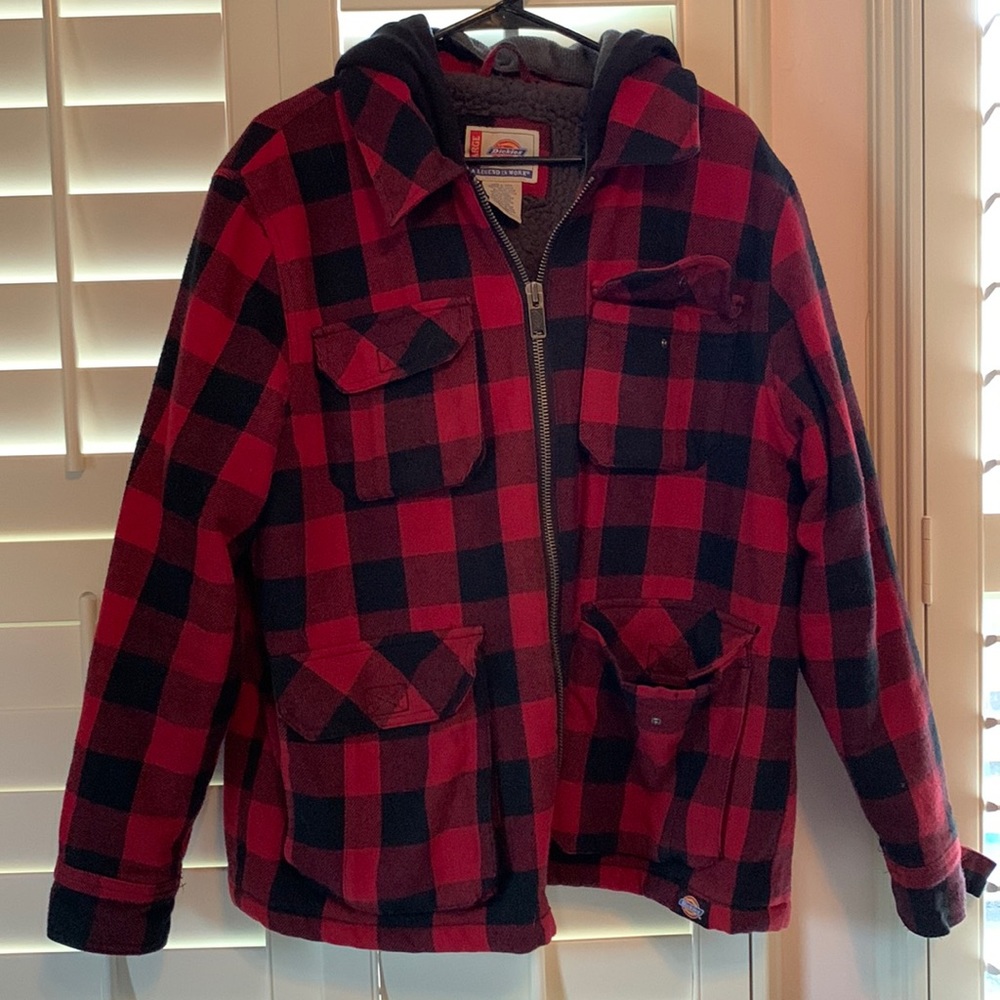 Dickies Lumberjack Heavy Jacket Coat Size Large